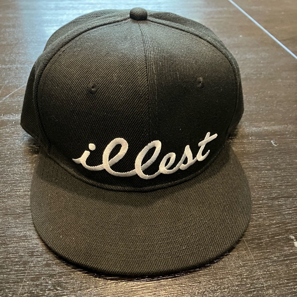 embroidered ILLEST hat snapback NEW black